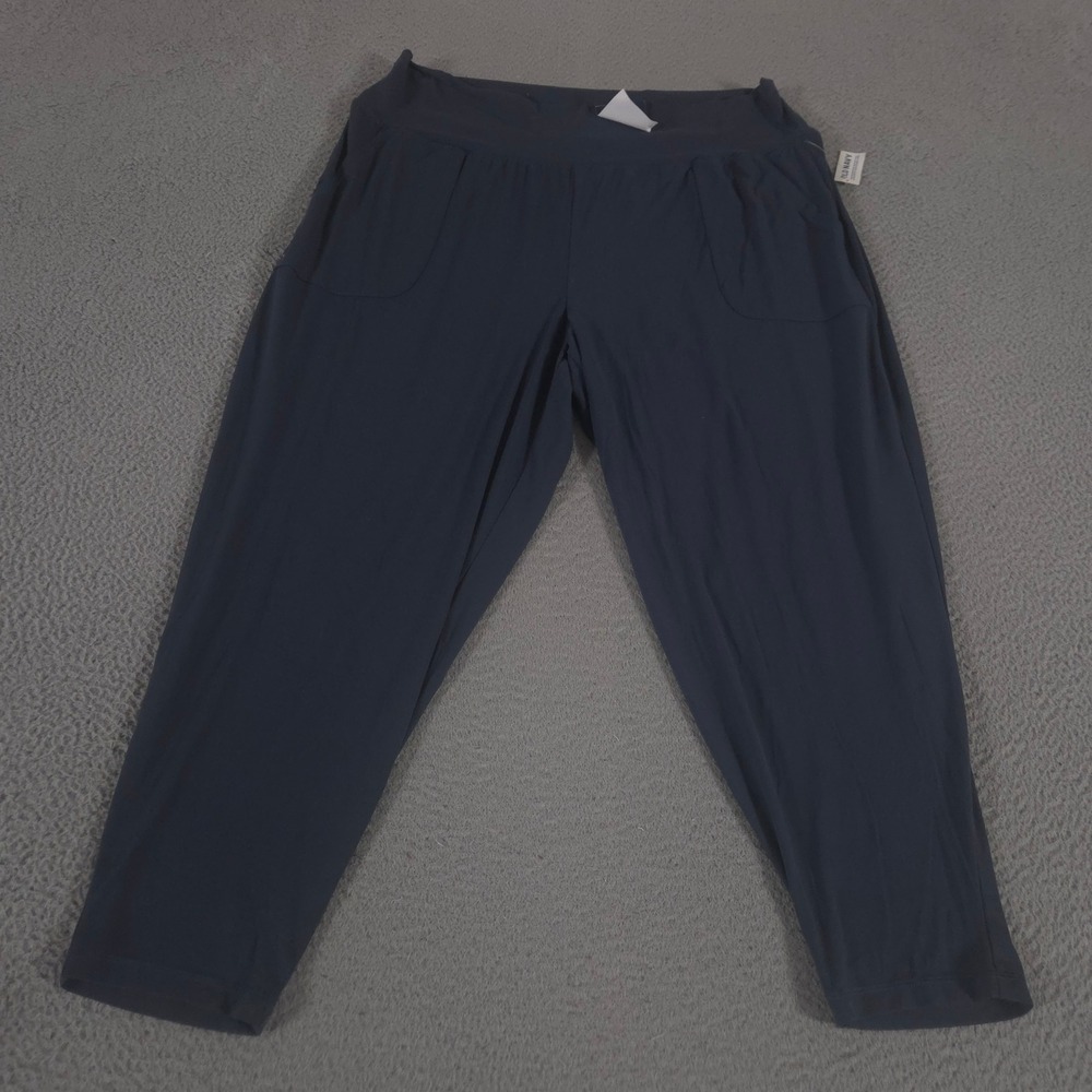 Old Navy Pants Womens 2X StudioSmooth High-Waisted Jogger Go-Dry Active NEW $47